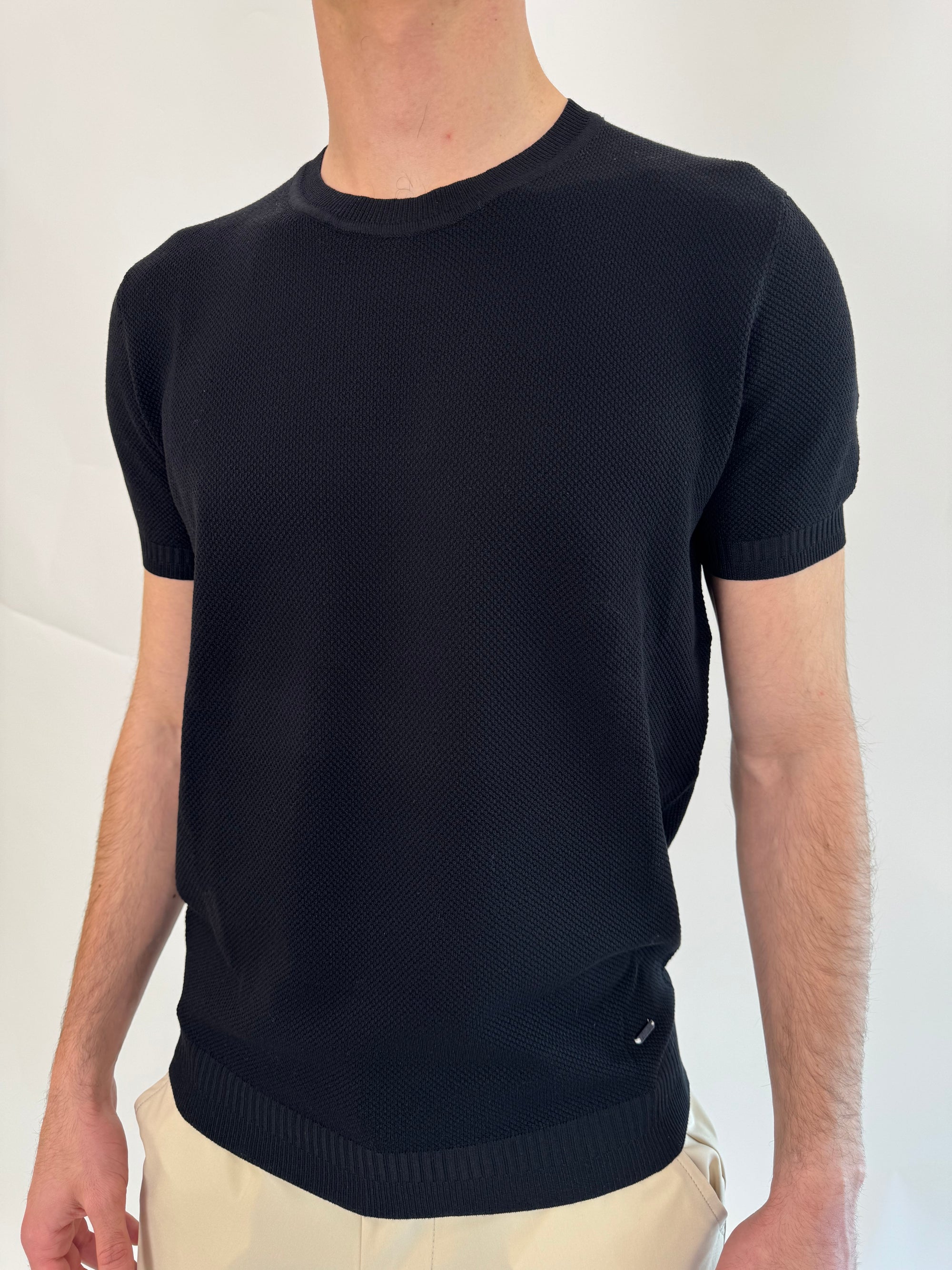 T-shirt Gianni Lupo in Filo 2 Colori