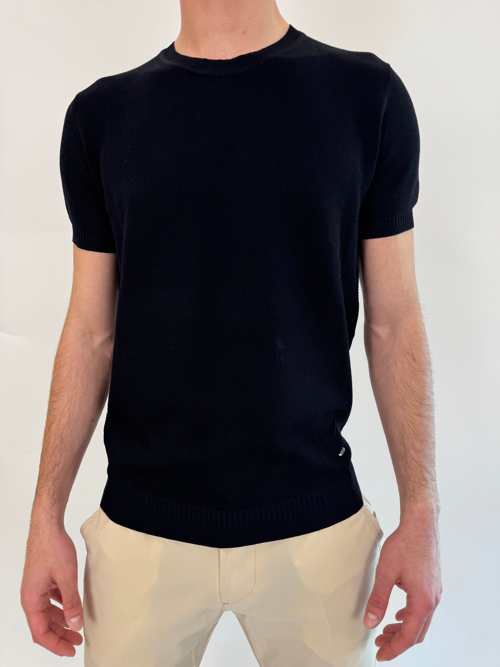 T-shirt Gianni Lupo in Filo 2 Colori