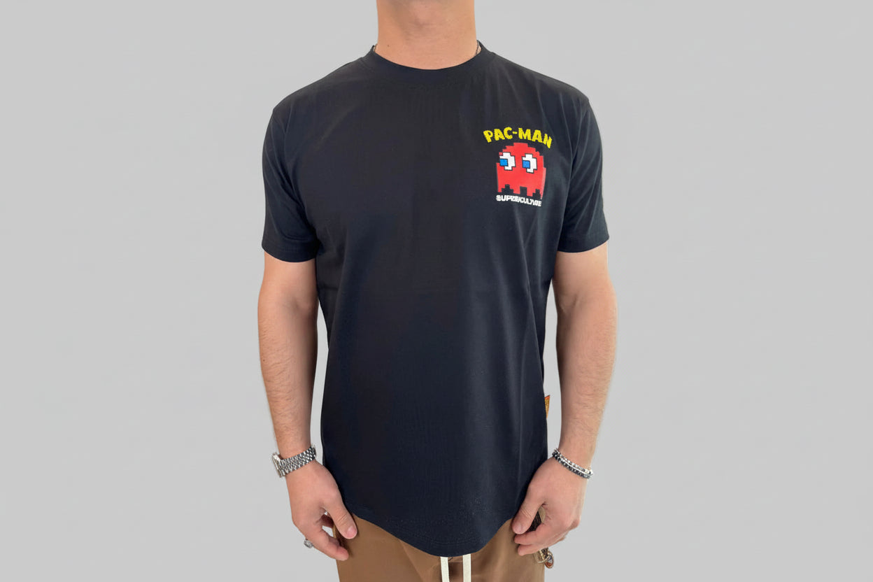 T-shirt Superculture Pac-Man 3 colori