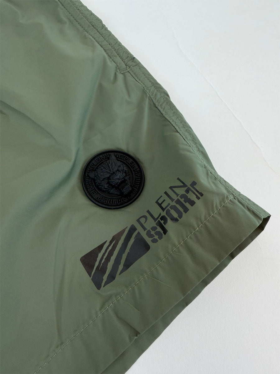 Boxer Mare Philipp Plein Sport Verde Militare