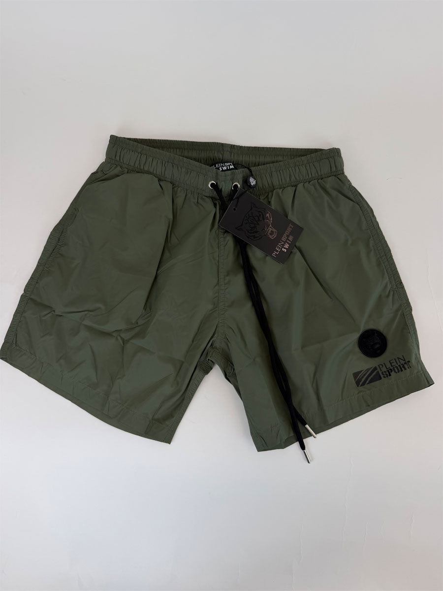 Boxer Mare Philipp Plein Sport Verde Militare