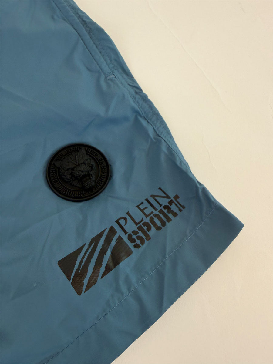 Boxer Mare Philipp Plein Sport Azzurro Aviatore