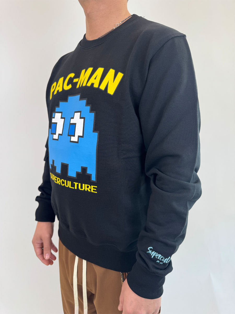 Felpa PAC-MAN Superculture bianco, nero o blu