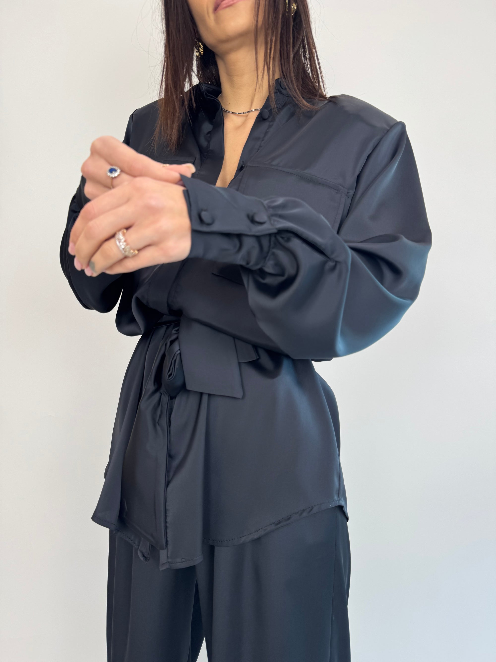 Maxi Blusa Kostumn1 Rosa cipria o Nero