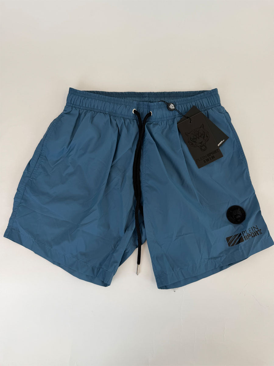 Boxer Mare Philipp Plein Sport Azzurro Aviatore