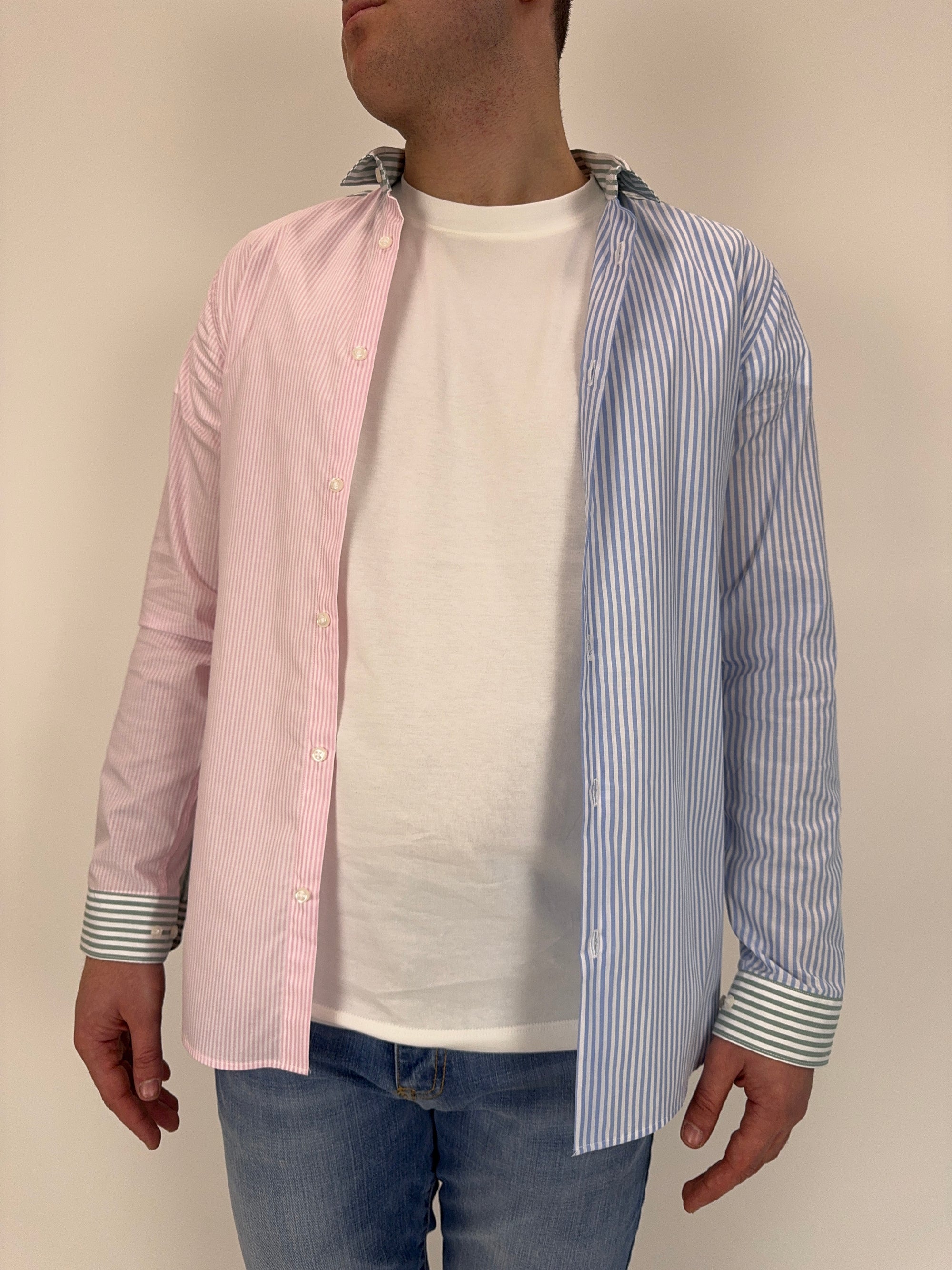 Camicia Block Eleven Bastoncino multicolor