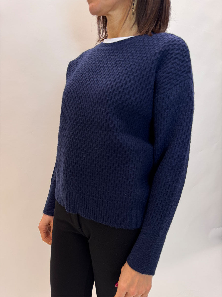 Pullover griffai blu o beige