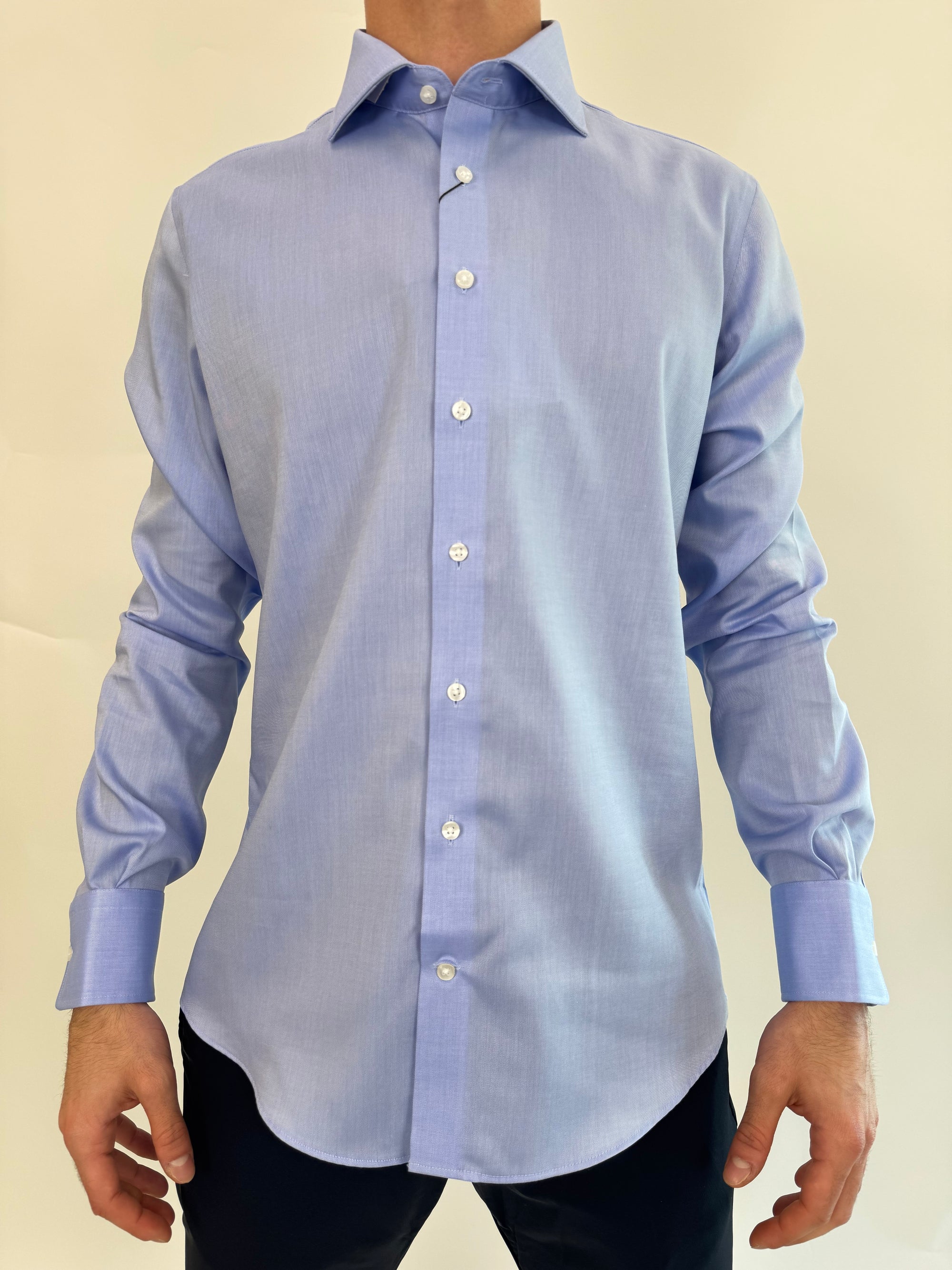 Camicia Zero Iron Plus Azzurro