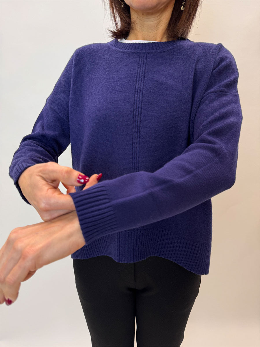 Pullover griffai blu o beige