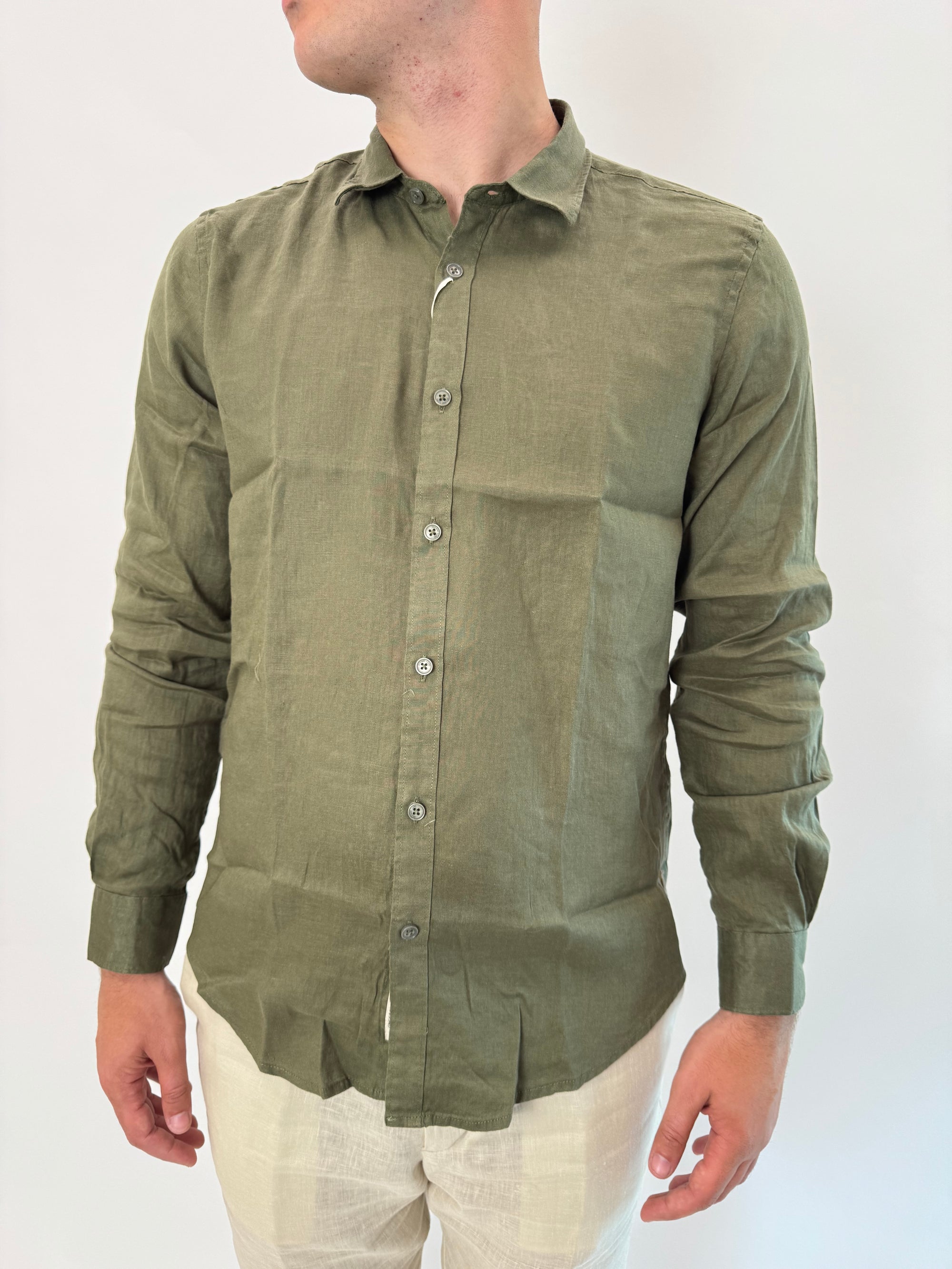 Camicia Gianni Lupo lino in tantissimi colori