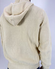 Pullover Griffai costa inglese con cappuccio 2 colori