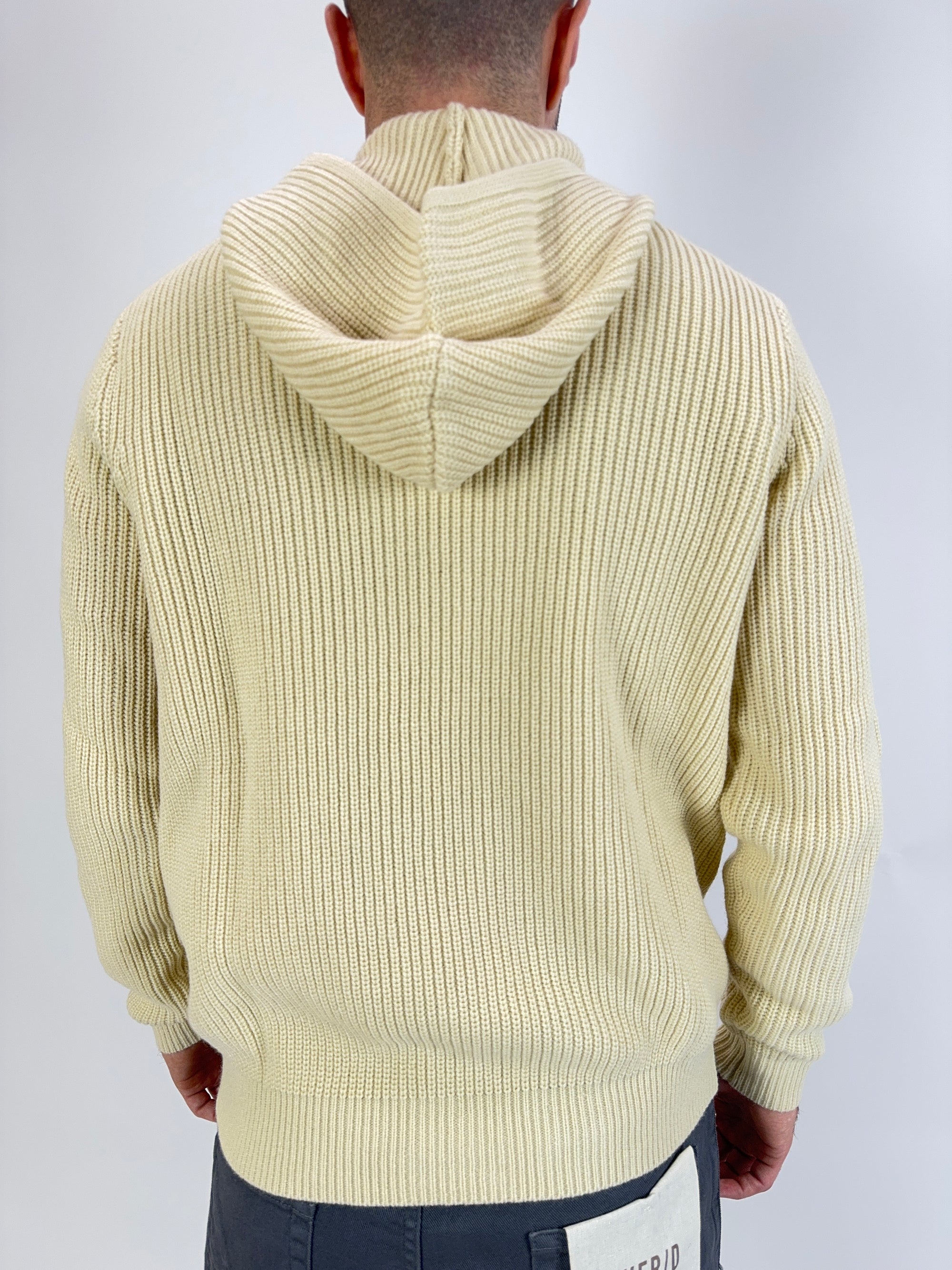 Pullover Griffai costa inglese con cappuccio 2 colori