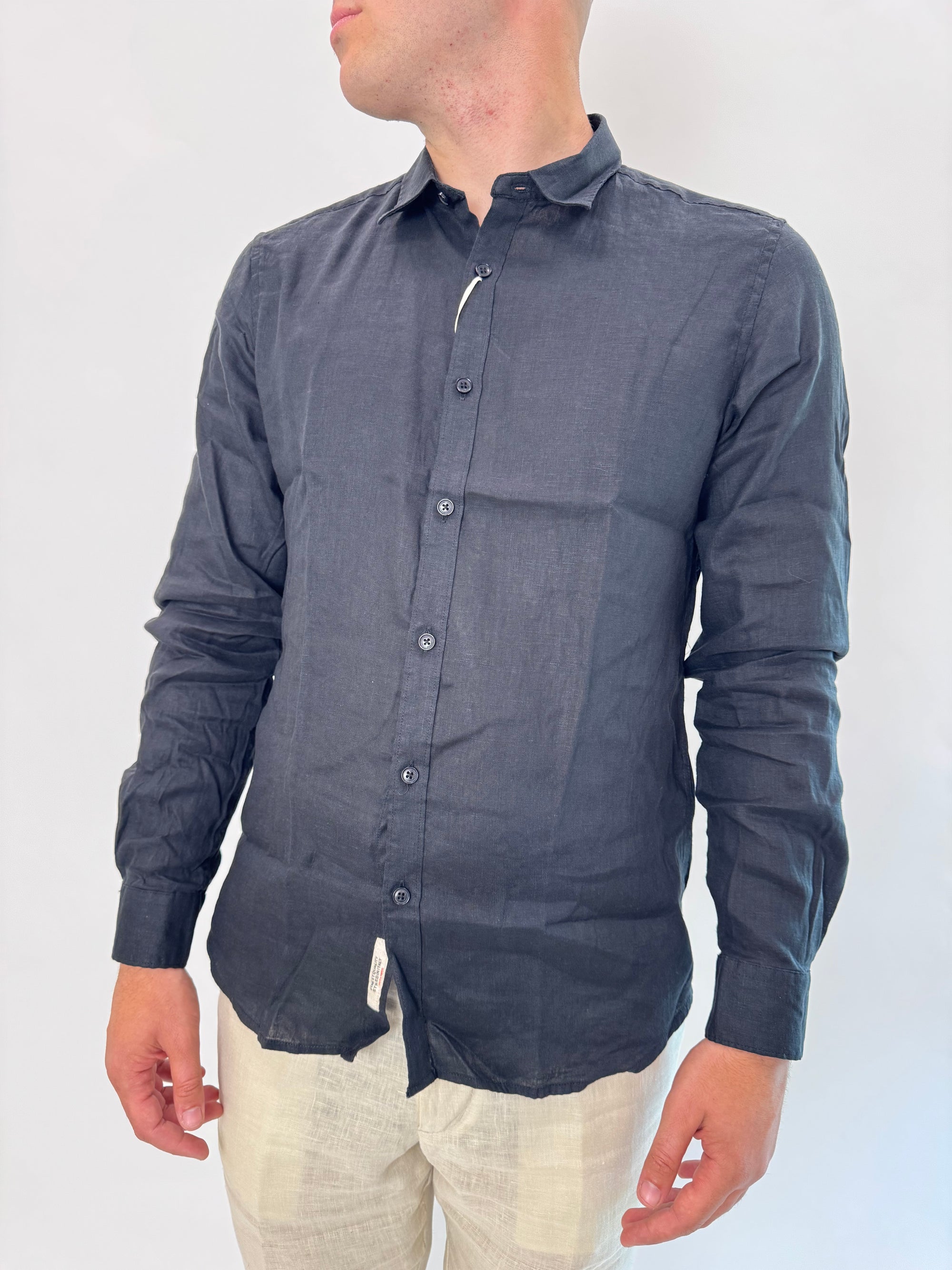 Camicia Gianni Lupo lino in tantissimi colori