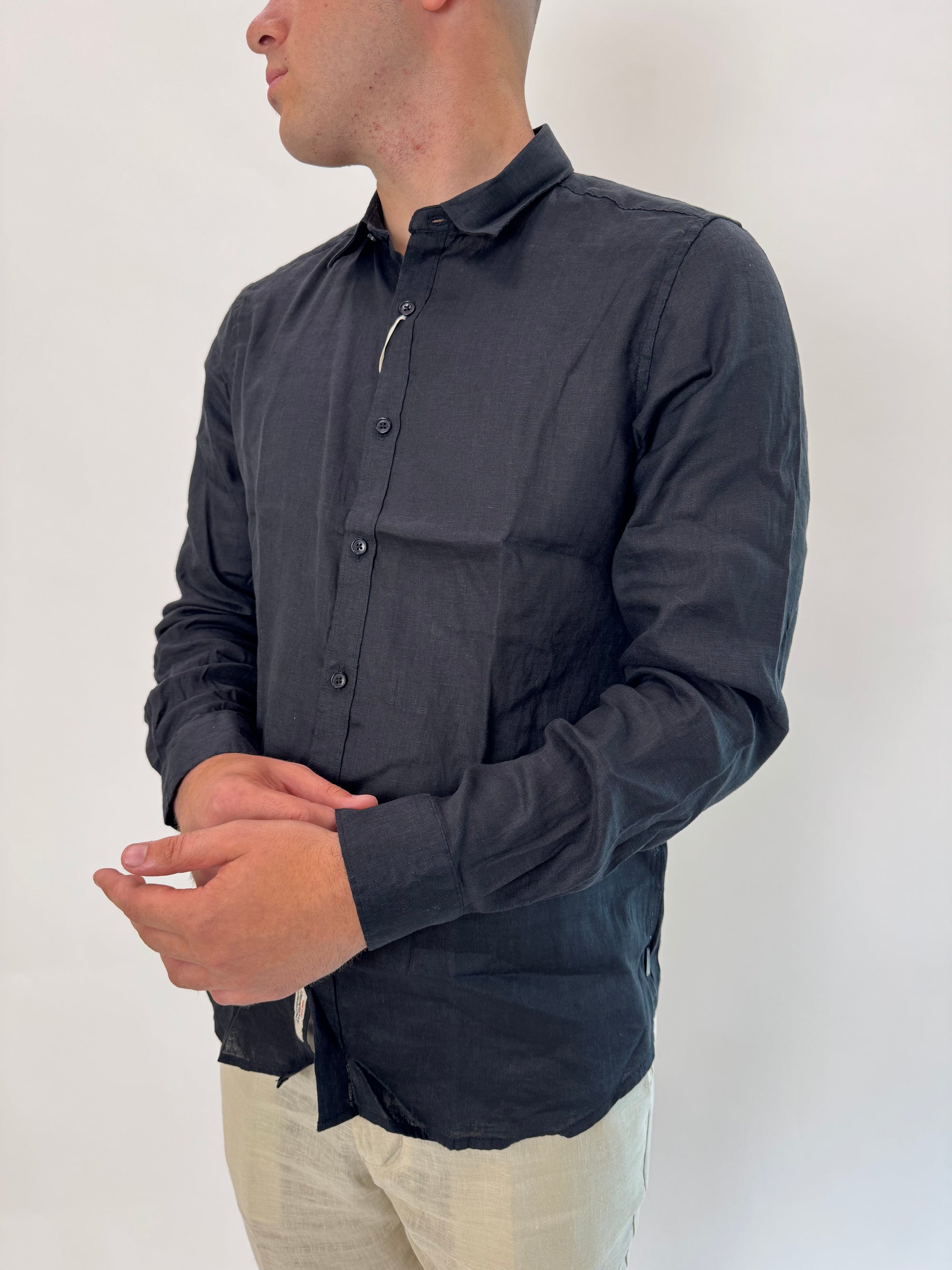 Camicia Gianni Lupo lino in tantissimi colori