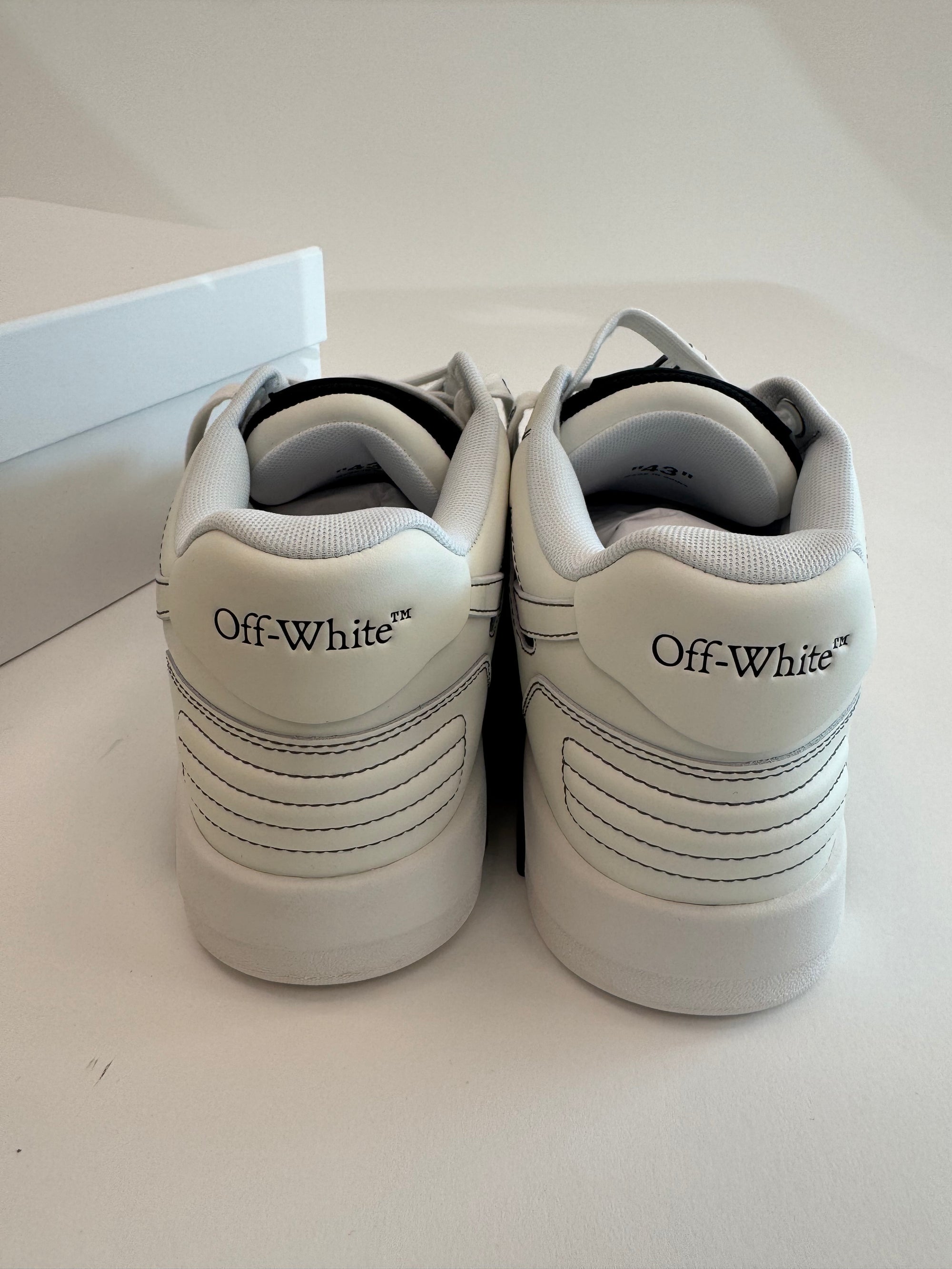 Sneakers Off White Out Of Office Bianco Nero