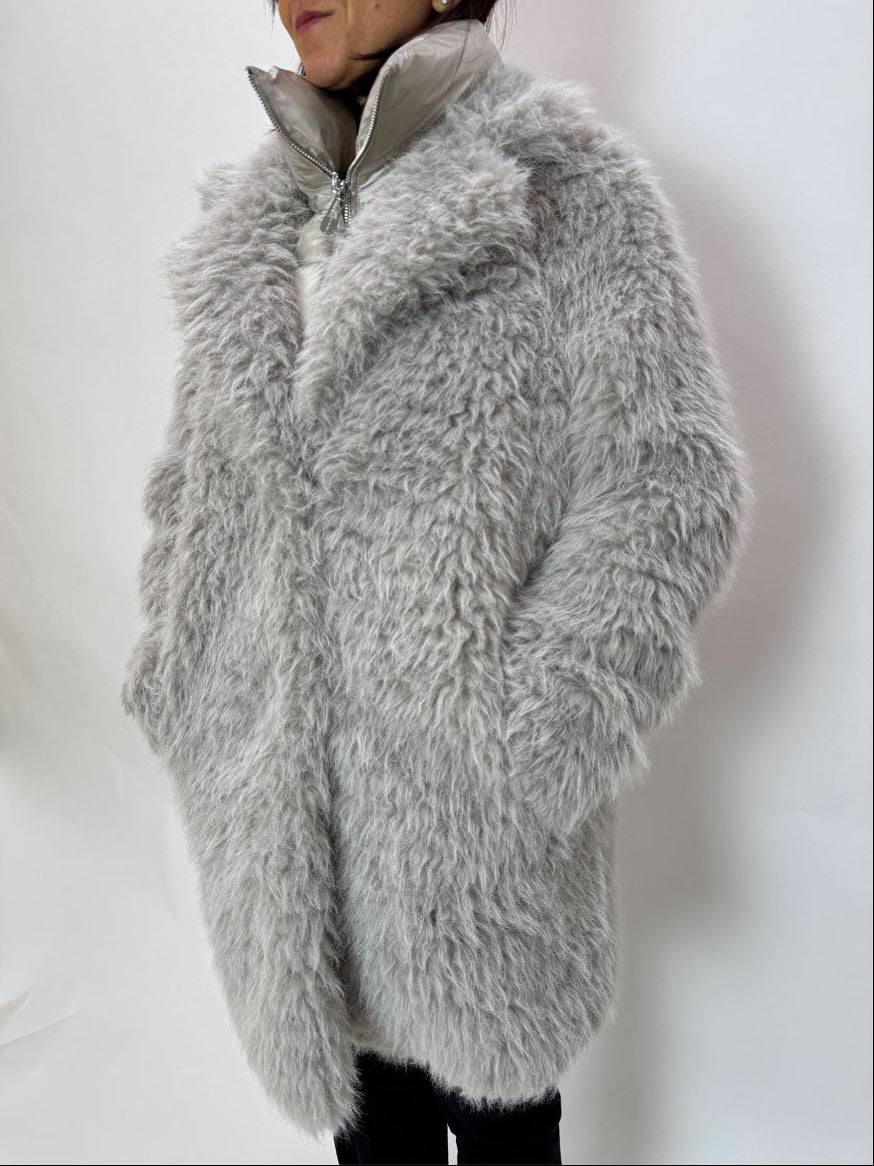 Giubbino Censured imbottito con ecopelliccia