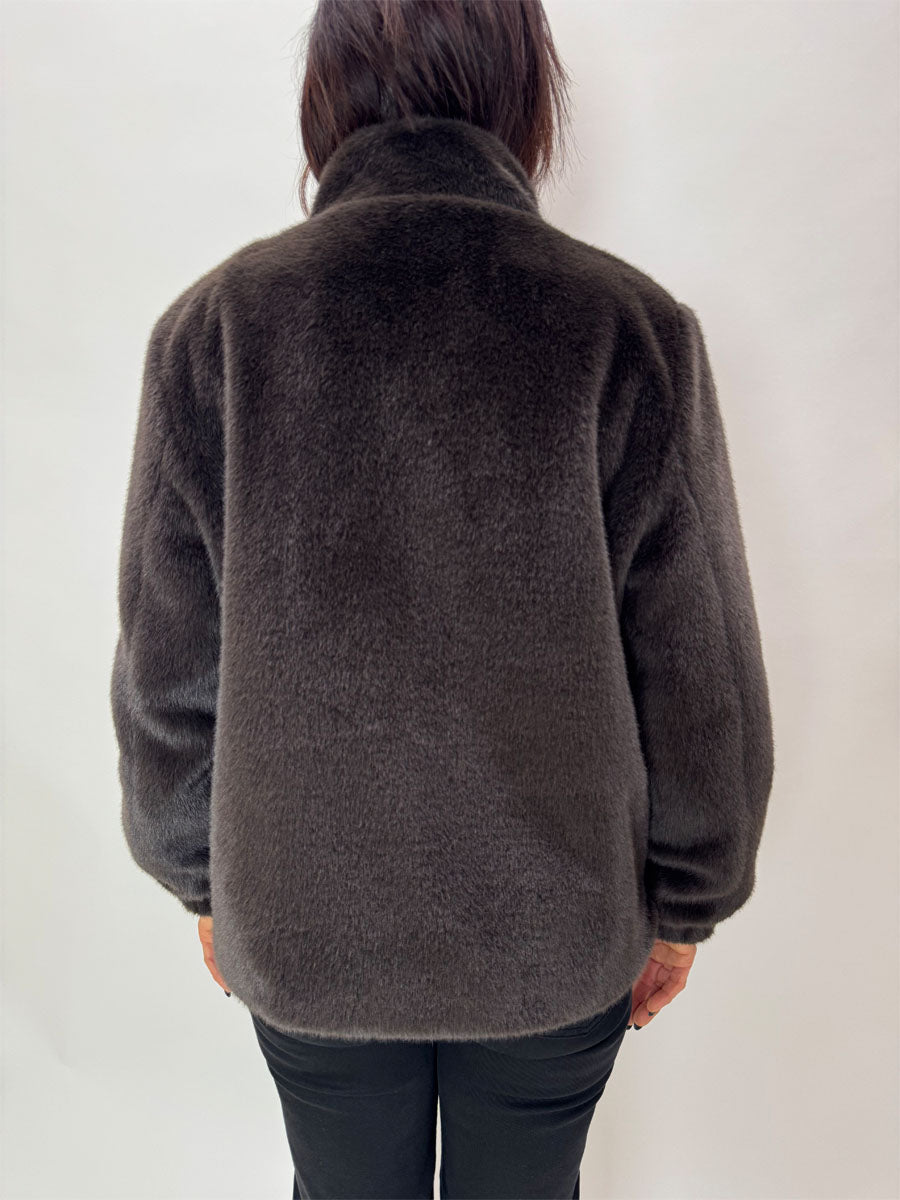 Ecopelliccia Griffai Marrone