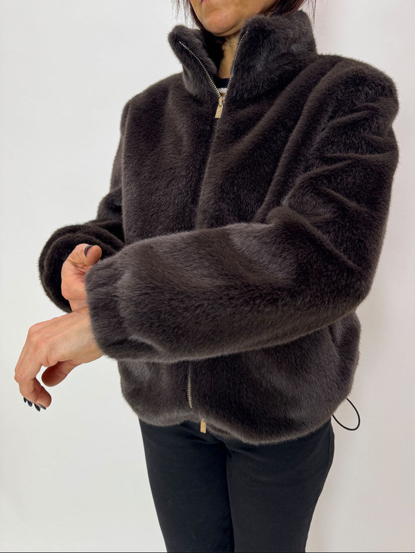 Ecopelliccia Griffai Marrone