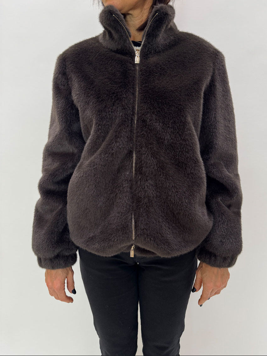 Ecopelliccia Griffai Marrone