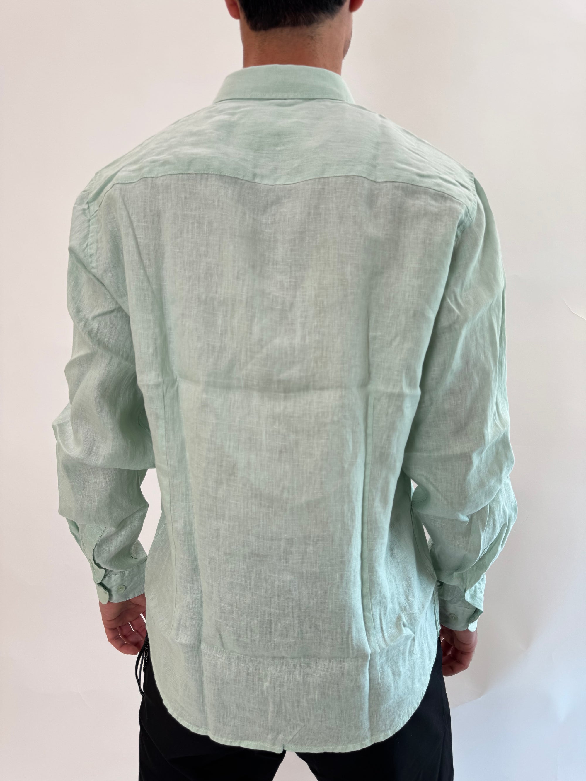 Camicia Gianni Lupo lino2 colori