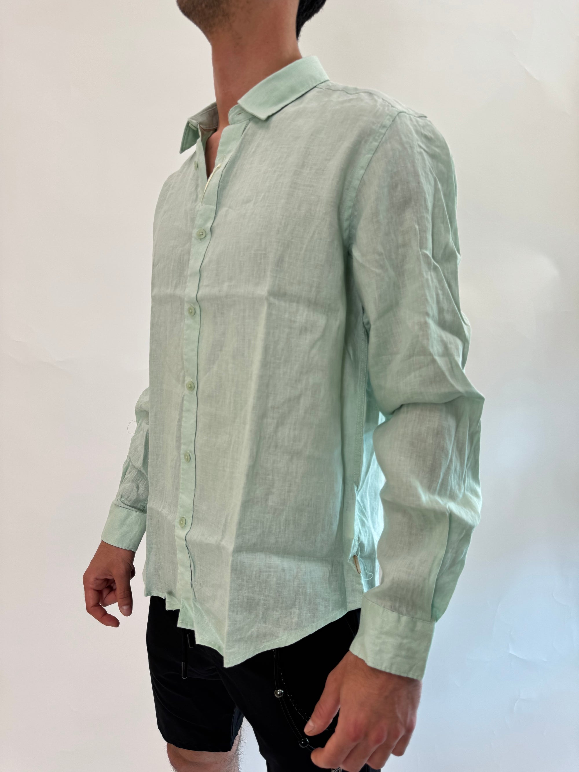 Camicia Gianni Lupo lino2 colori