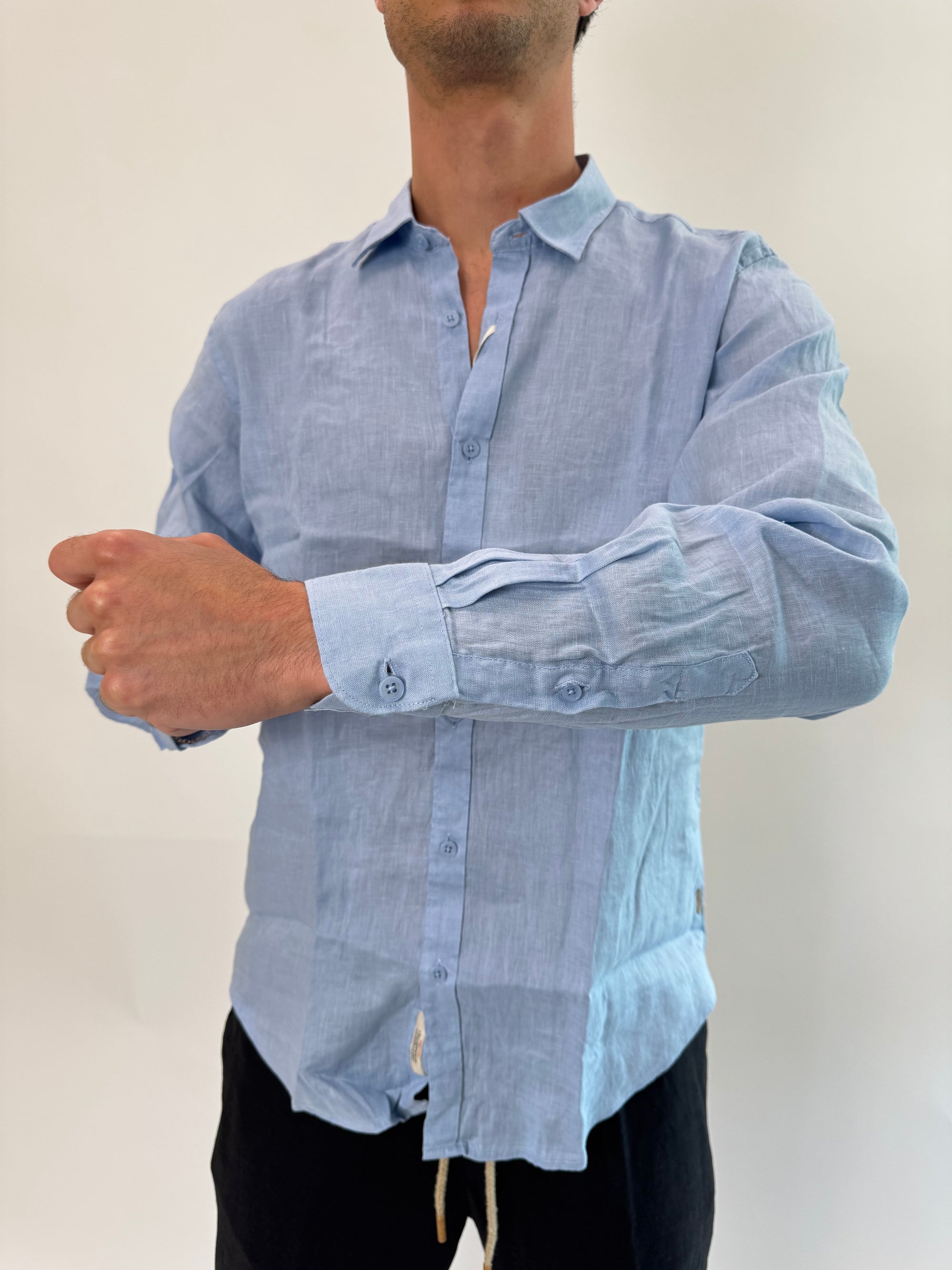 Camicia Gianni Lupo lino in tantissimi colori