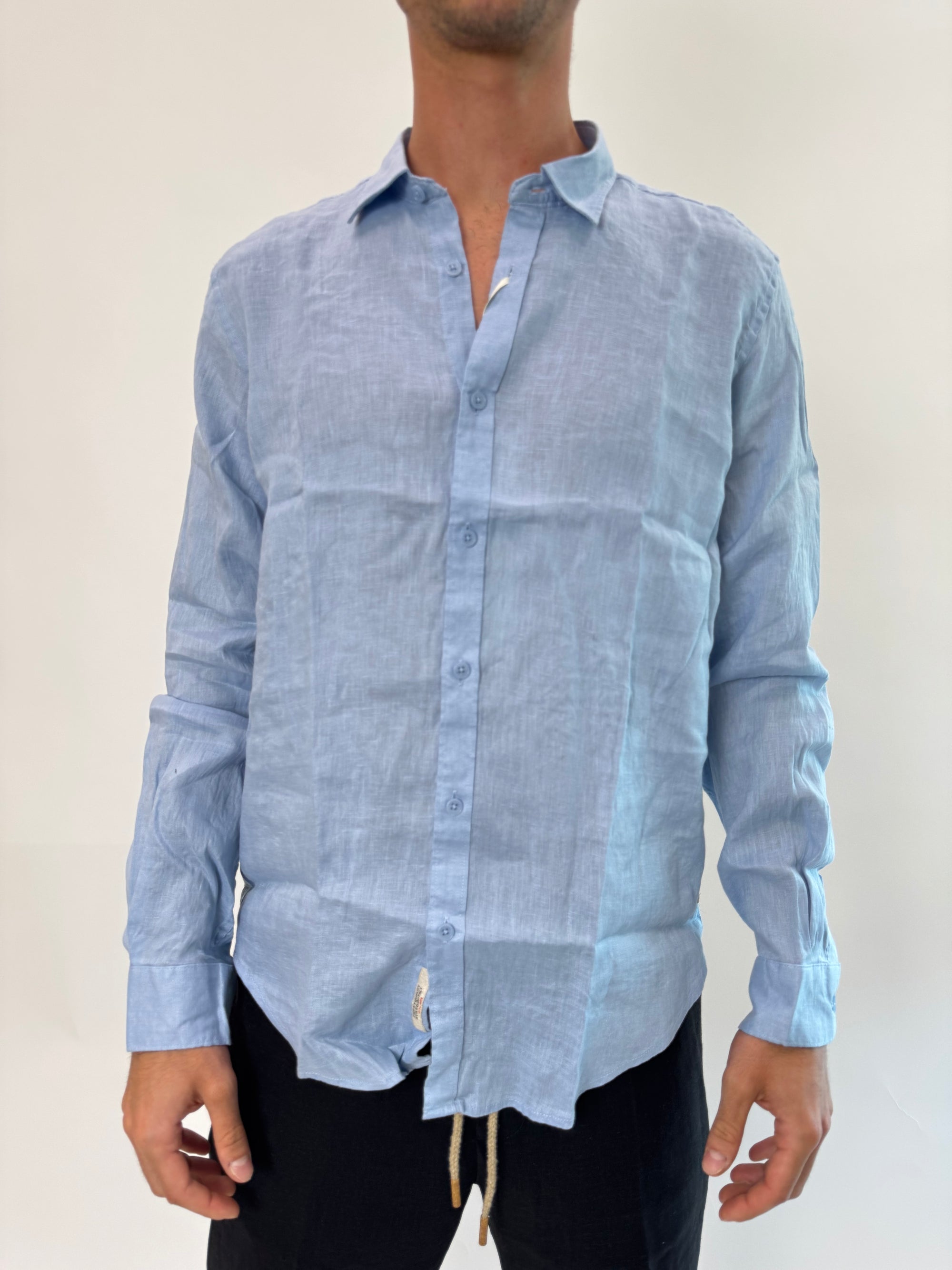 Camicia Gianni Lupo lino in tantissimi colori