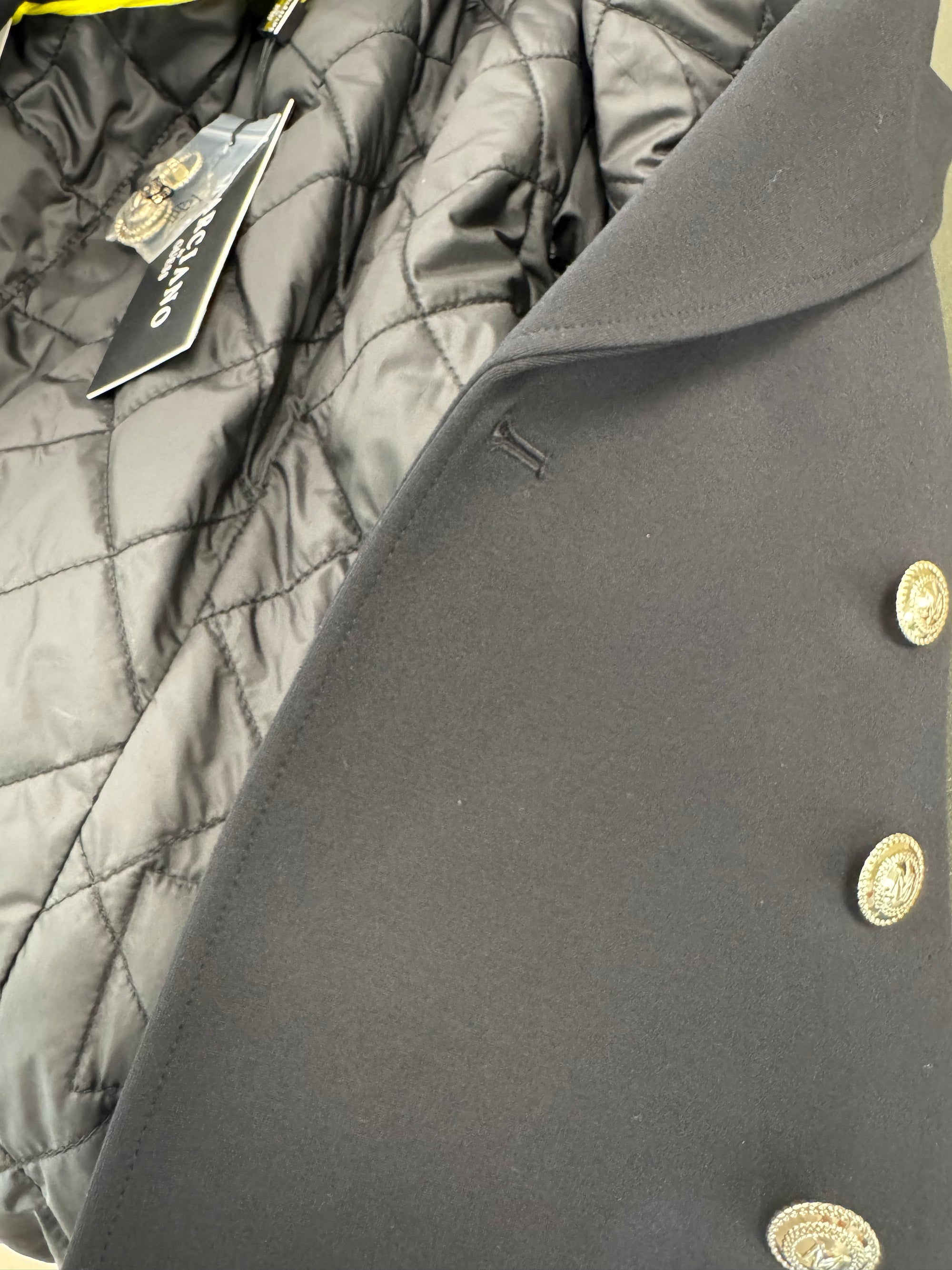 Giubbino Trench Marciano Nero o Bianco