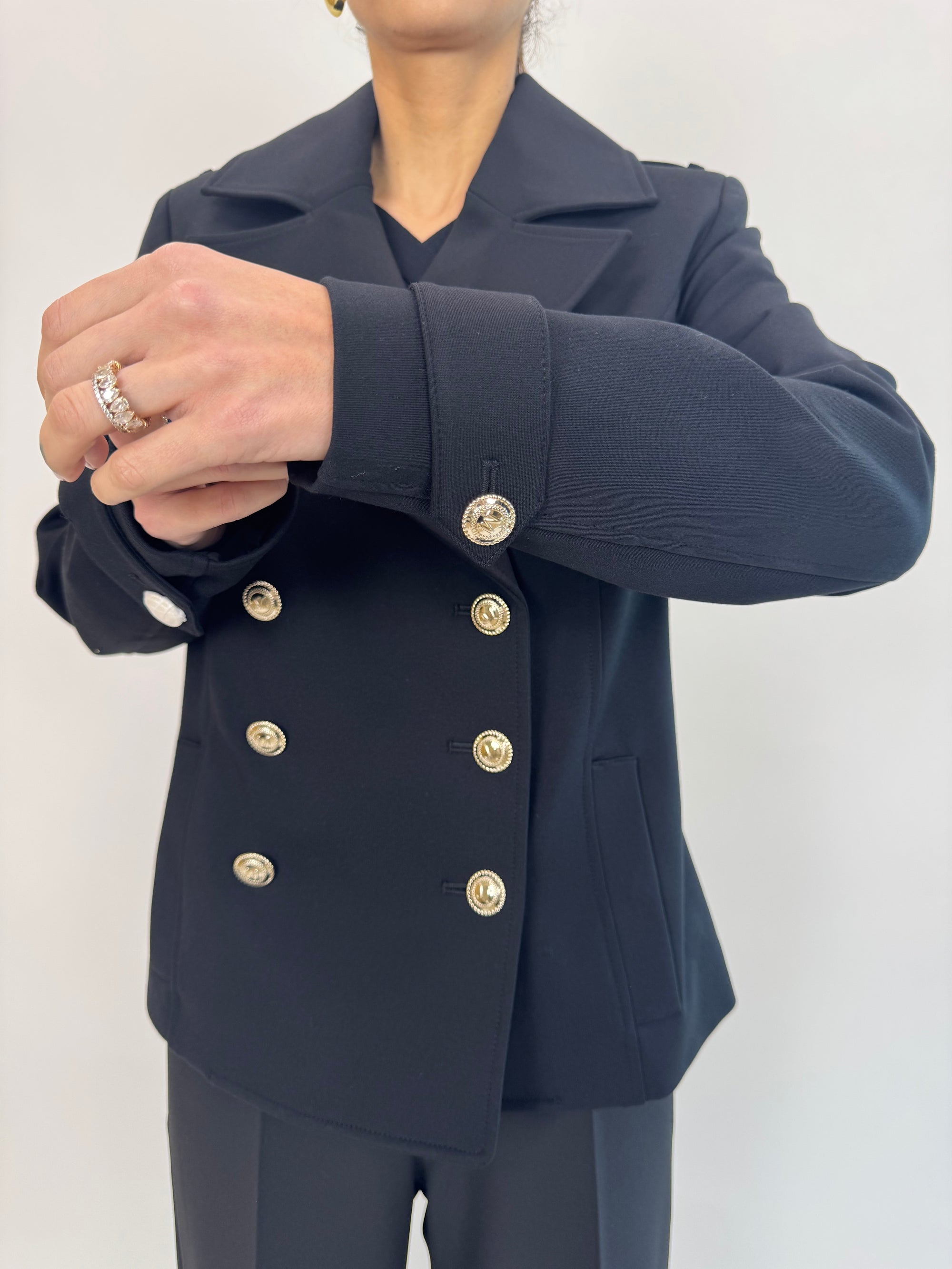 Giubbino Trench Marciano Nero o Bianco