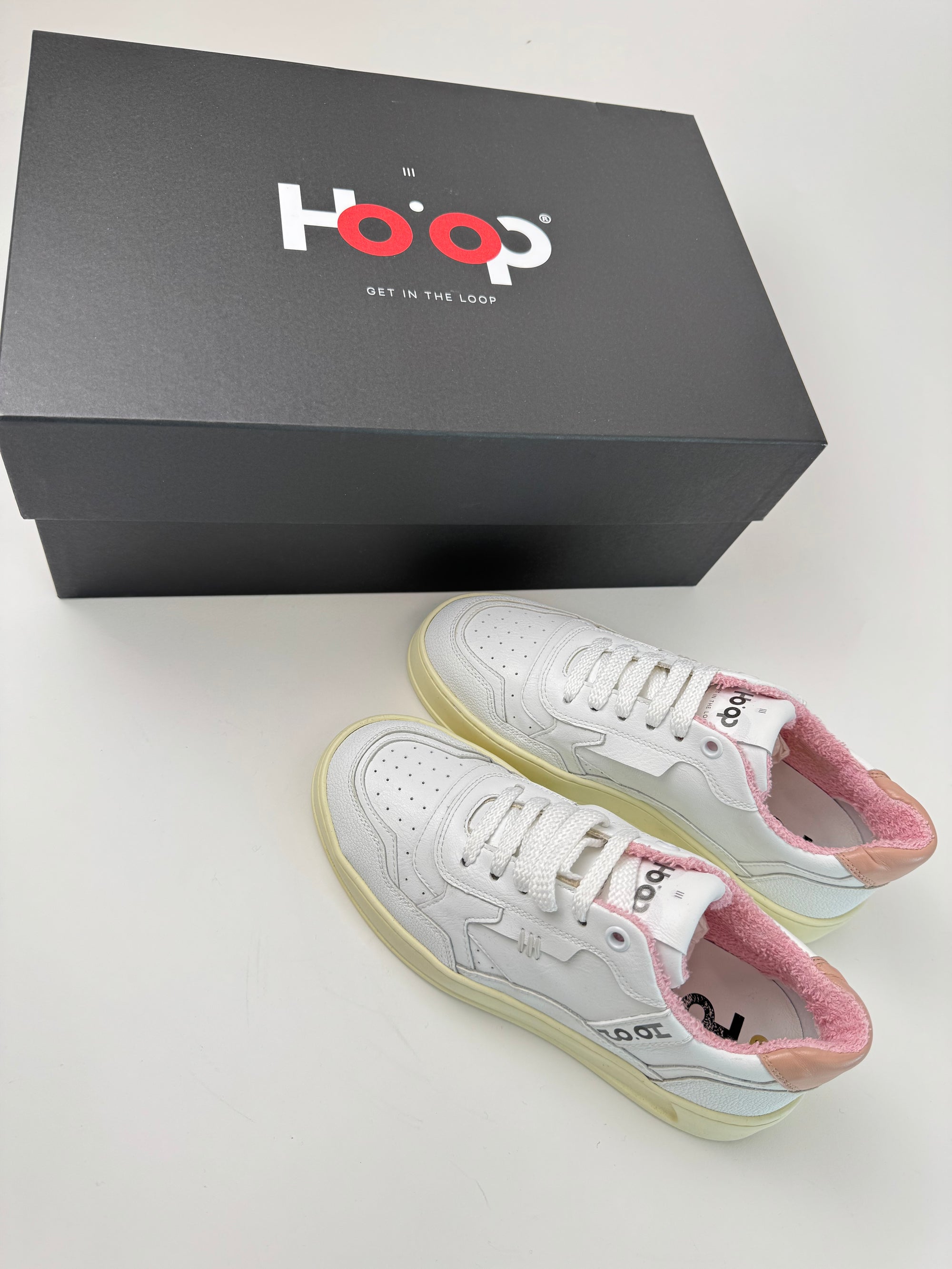 Sneaker Ho&#39;op White Pink