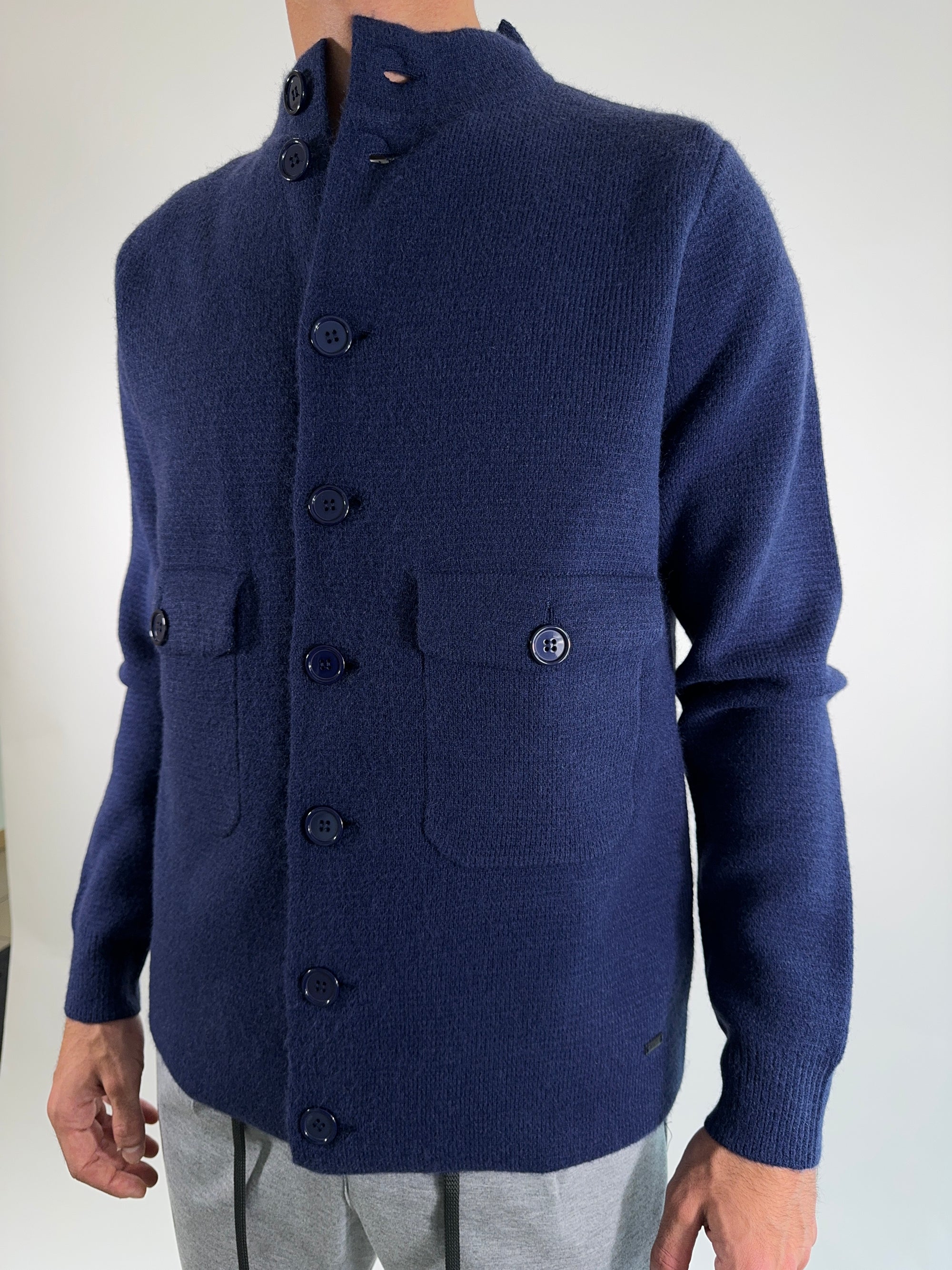 Cardigan Griffai nero o blu